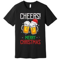 Cheers! Merry Christmas Beer Christmas Present Premium T-Shirt