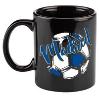 Cool Madrid Cf Soccer Ball 11oz C Handle Ceramic Mug