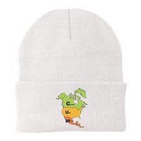 Cum Map Canada Usa And Mexico Knit Cap Winter Beanie