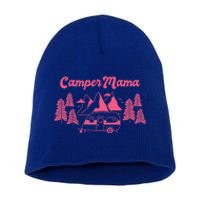 Camper Mama Camping Grandmas And Mom Gift Short Acrylic Beanie