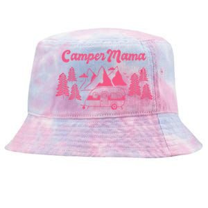 Camper Mama Camping Grandmas And Mom Gift Tie-Dyed Bucket Hat