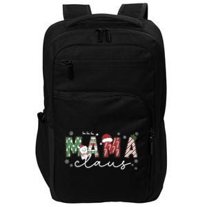 Christmas Mama Claus Pajama Matching Family Xmas Great Gift Impact Tech Backpack