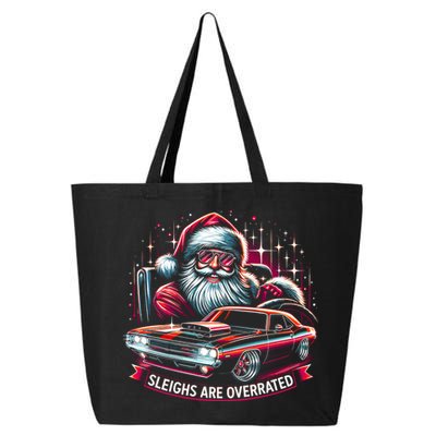 Classic Muscle Car Santa Hotrod V8 Enthusiast Christmas 25L Jumbo Tote
