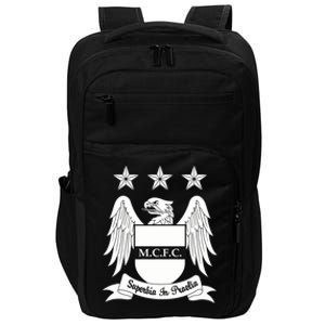 Cool Man City Slogan Eagle With Stars Impact Tech Backpack