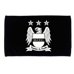 Cool Man City Slogan Eagle With Stars Microfiber Hand Towel