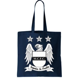 Cool Man City Slogan Eagle With Stars Tote Bag