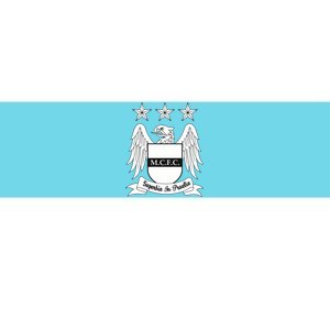 Cool Man City Slogan Eagle With Stars Bumper Sticker