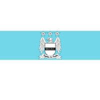 Cool Man City Slogan Eagle With Stars Bumper Sticker