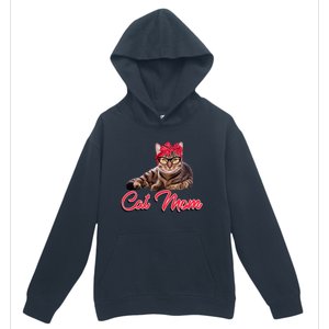 Cat Mom Cats Mothers Day Gift Urban Pullover Hoodie