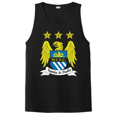 Cool Man City Slogan Eagle With Stars PosiCharge Competitor Tank