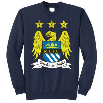 Cool Man City Slogan Eagle With Stars Sweatshirt