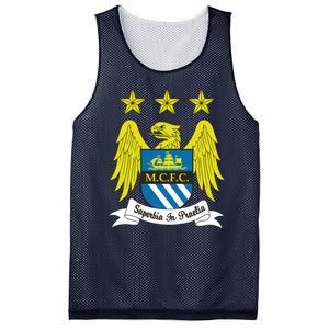 Cool Man City Slogan Eagle With Stars Mesh Reversible Basketball Jersey Tank