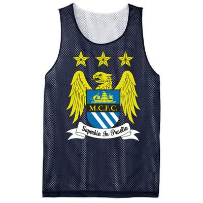 Cool Man City Slogan Eagle With Stars Mesh Reversible Basketball Jersey Tank