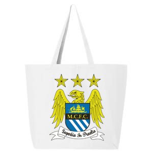 Cool Man City Slogan Eagle With Stars 25L Jumbo Tote