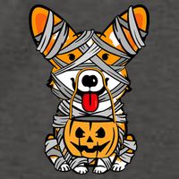 Corgi Mummy Cute Halloween Dog Lover Vector Backpack