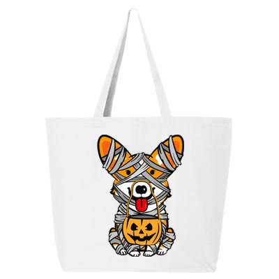 Corgi Mummy Cute Halloween Dog Lover 25L Jumbo Tote