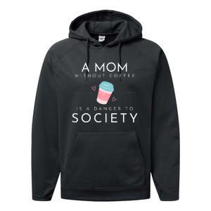 Cafe Mom Performance Fleece Hoodie