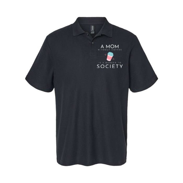 Cafe Mom Softstyle Adult Sport Polo