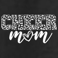 Cheer Mom Cheetah Print Cute 7 Panel Mesh Trucker Snapback Hat