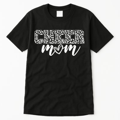 Cheer Mom Cheetah Print Cute Tall T-Shirt