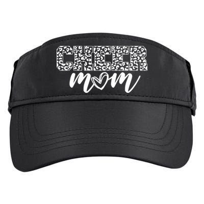 Cheer Mom Cheetah Print Cute Adult Drive Performance Visor