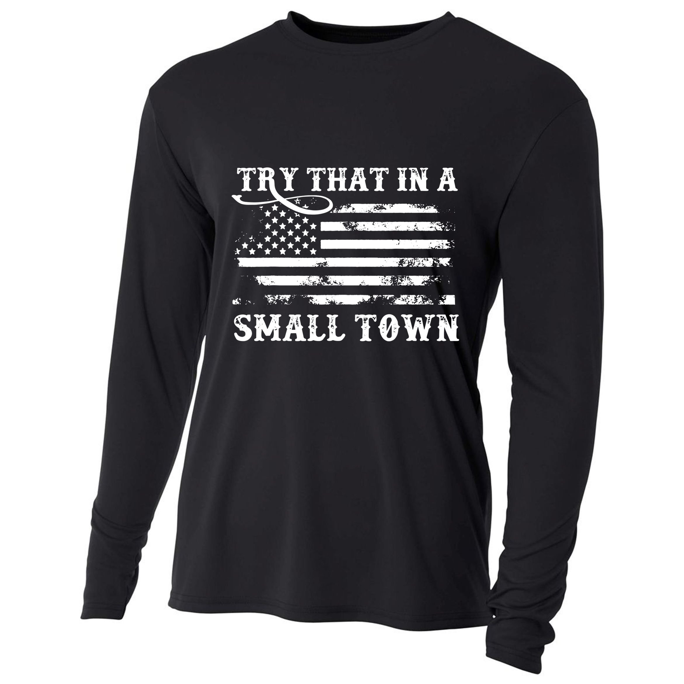 Country Music Cooling Performance Long Sleeve Crew