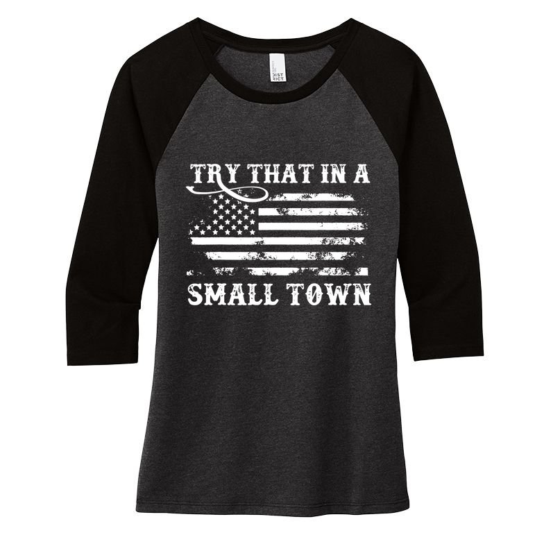 Country Music Women's Tri-Blend 3/4-Sleeve Raglan Shirt