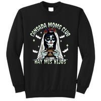 Cansada Moms Club Ay Mis Hijos Halloween Mexican Spooky Sweatshirt