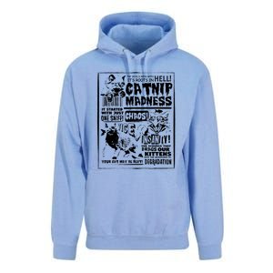 Catnip Madness Cute Kitten Cat Lover Gift For Cat Owners Unisex Surf Hoodie