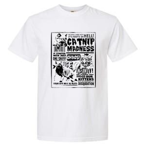 Catnip Madness Cute Kitten Cat Lover Gift For Cat Owners Garment-Dyed Heavyweight T-Shirt