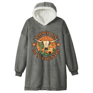 Country Music Cowgirl 90s Hooded Wearable Blanket