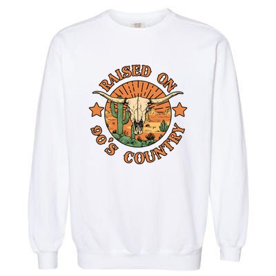 Country Music Cowgirl 90s Garment-Dyed Sweatshirt