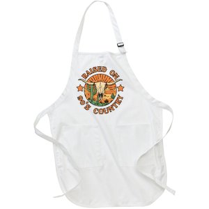 Country Music Cowgirl 90s Full-Length Apron With Pockets