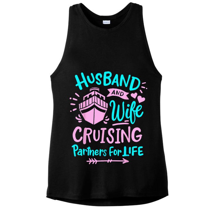 Cruise Married Couple Husband And Wife Ladies PosiCharge Tri-Blend Wicking Tank