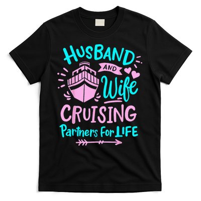 Cruise Married Couple Husband And Wife T-Shirt