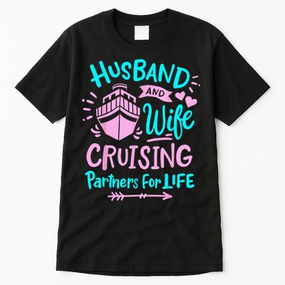Cruise Married Couple Husband And Wife Tall T-Shirt