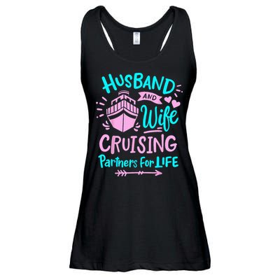Cruise Married Couple Husband And Wife Ladies Essential Flowy Tank