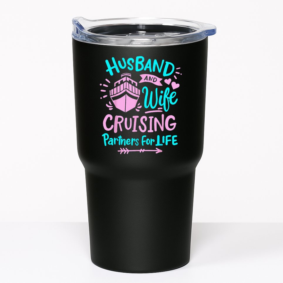 Cruise Married Couple Husband And Wife Tumbler