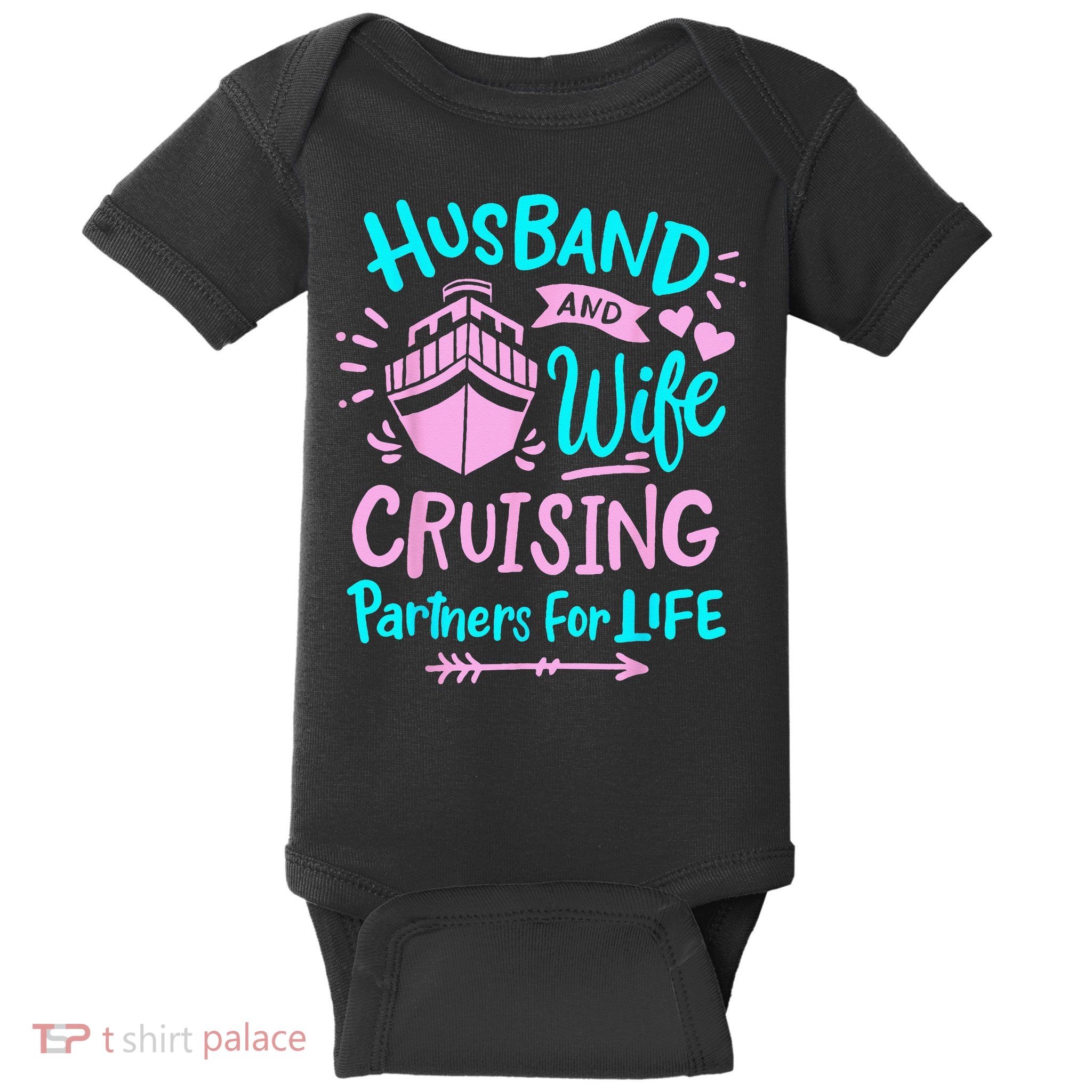 Cruise Married Couple Husband And Wife Baby Bodysuit