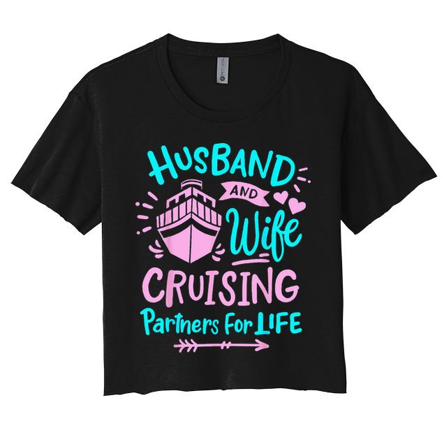 Cruise Married Couple Husband And Wife Crop Top