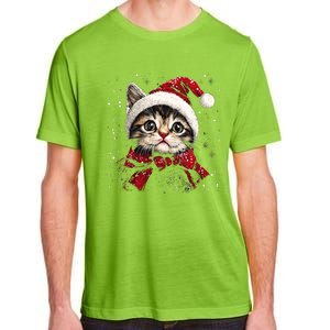 Christmas Meowy Christmas Meaningful Gift Adult ChromaSoft Performance T-Shirt