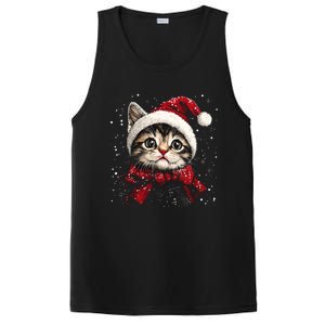 Christmas Meowy Christmas Meaningful Gift PosiCharge Competitor Tank