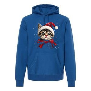 Christmas Meowy Christmas Meaningful Gift Premium Hoodie