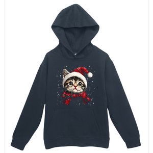 Christmas Meowy Christmas Meaningful Gift Urban Pullover Hoodie