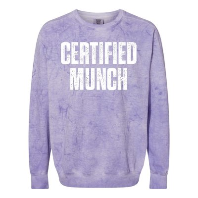 Certified Munch Colorblast Crewneck Sweatshirt