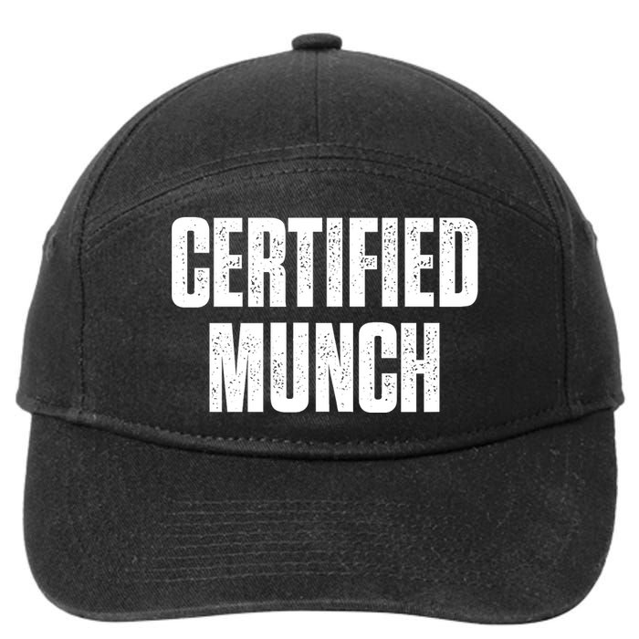 Certified Munch 7-Panel Snapback Hat