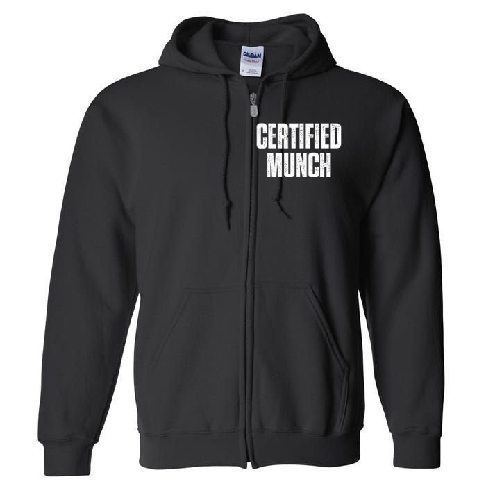 Certified Munch Full Zip Hoodie