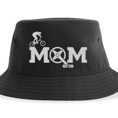 Cyclist Mom Cycling Gift Sustainable Bucket Hat