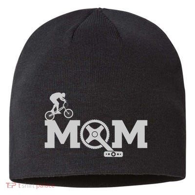 Cyclist Mom Cycling Gift Sustainable Beanie