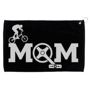 Cyclist Mom Cycling Gift Grommeted Golf Towel